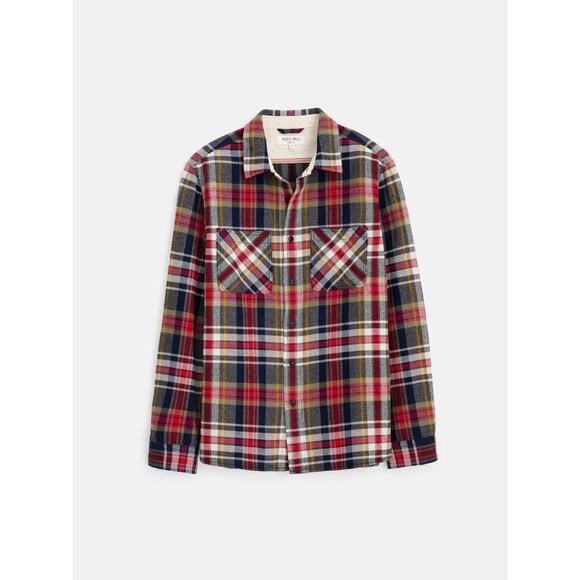 Alex Mill 'Chore' Red Cotton Shirt Size XS - NWT